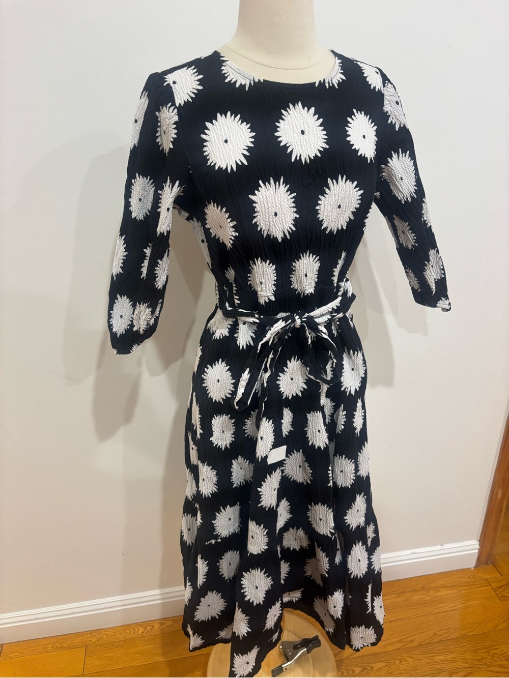 Kate Spade Pom Pom Floral Lawn Dress, Size: L - Picture 6 of 12
